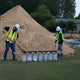 Three Bag Filler Pro w/ 1 Bottom – One-Person Sandbag Filler for Fast, Clean & Efficient Multi-Bag Filling