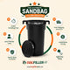 Five Bag Filler Pro w/ 1 Bottom – High-Capacity Sandbag Filler Tool for Fast, Clean, and Efficient Multi-Bag Filling