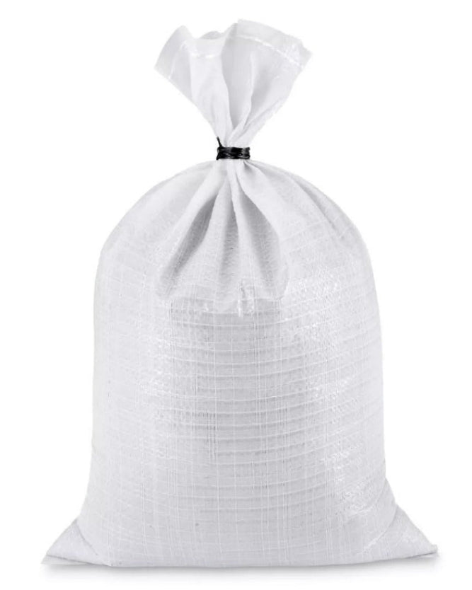 Bundle of 10 Sandbags (White) – Heavy-Duty, Reliable & Ready-to-Use Solution