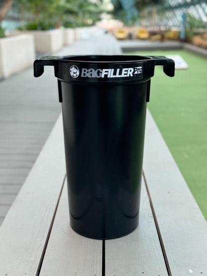 Bag Filler Pro Bucket With Bottom Insert - Heavy Duty Sand Filler Tool for Fast, Clean, and Efficient Bagging