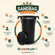 Bag Filler Pro Bucket With Bottom Insert - Heavy Duty Sand Filler Tool for Fast, Clean, and Efficient Bagging